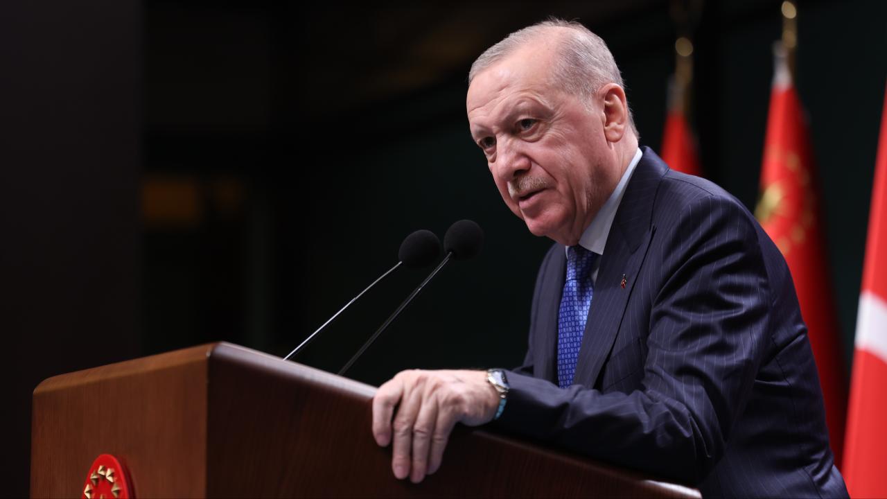 Cumhurbaşkanı Erdoğan konuşuyor