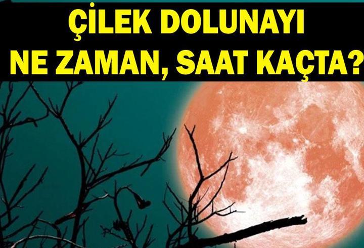 ÇİLEK AY NE ZAMAN? 2026 Haziran Dolunayı hangi gün, saat kaçta? Oğlak Dolunayı Türkiye'den görülecek mi?