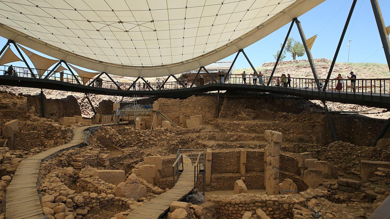 Tarihin sıfır noktası Göbeklitepe'yi 8 yılda 4,4 milyon kişi ziyaret etti