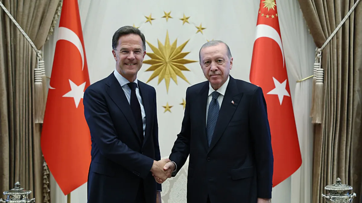 Başkan Erdoğan, NATO Genel Sekreteri Rutte ile görüştü