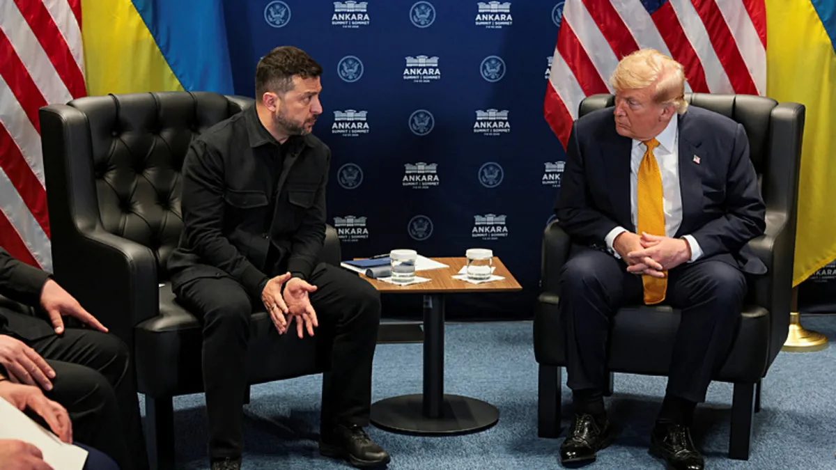 ABD Başkanı Trump'tan Liderler Zirvesi sonrası kritik görüşme! Zelenski ile bir araya geldi: Putin ile Zelenski anlaşma istiyor
