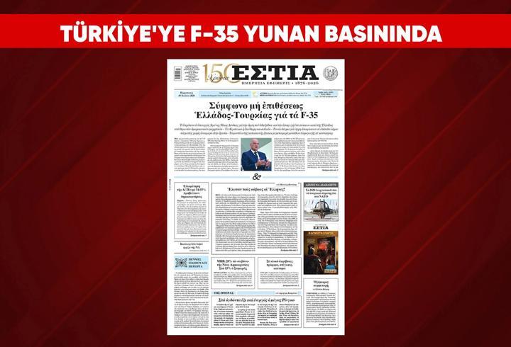 Atina’da F-35 endişesi! "Saldırmazlık anlaşması" önerisi