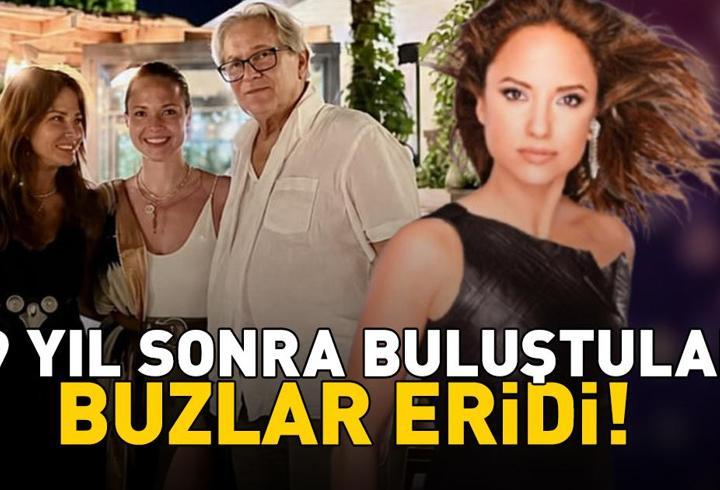 19 yıl sonra gelen aile pozu! Neco ile Oya Germen yıllar sonra yan yana
