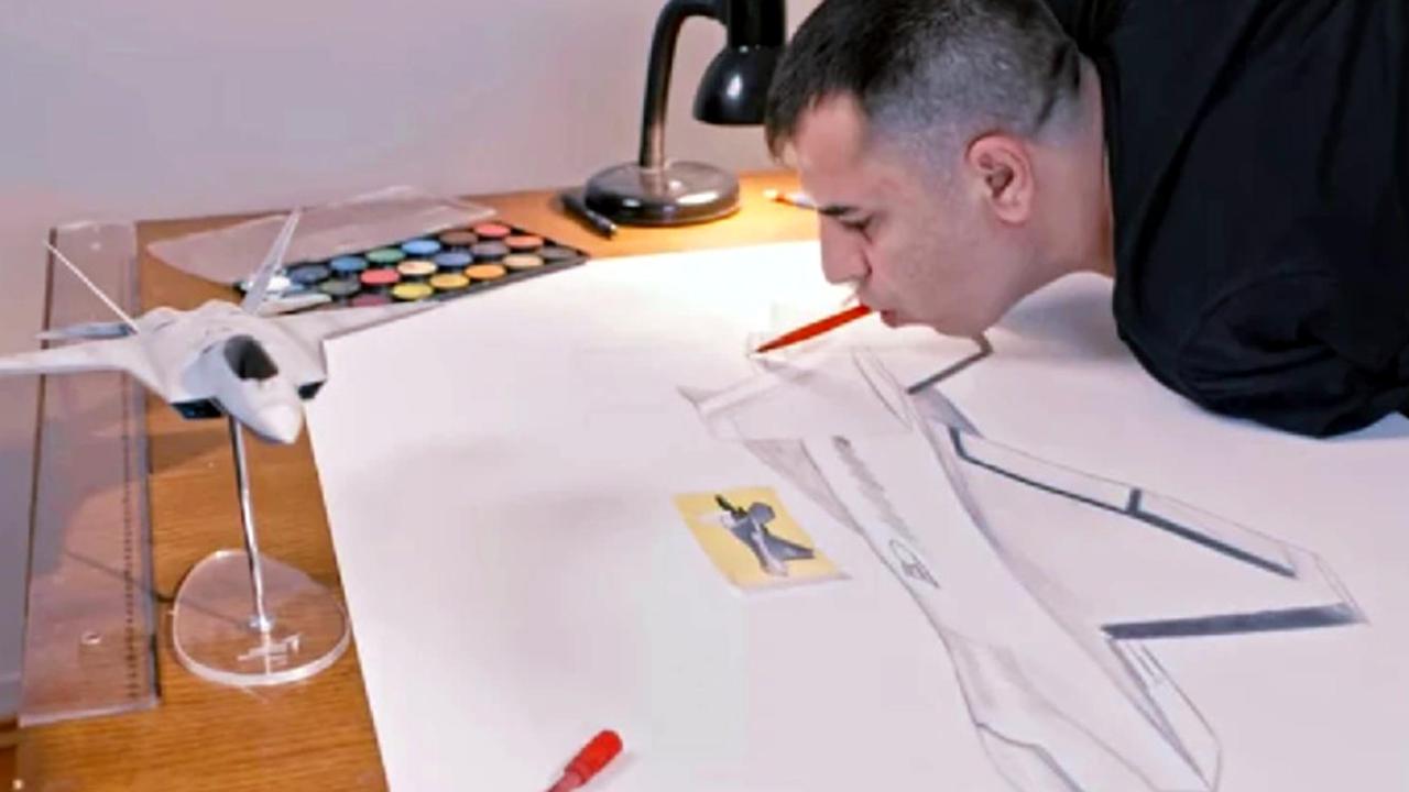 İki kolunu kaybetti; yılmadı KAAN'ın modelleyecisi oldu