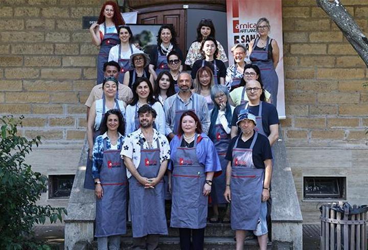 Yerli ve yabancı sanatçılar Edirne'deki ‘Sanat Çalıştayı’nda buluştu
