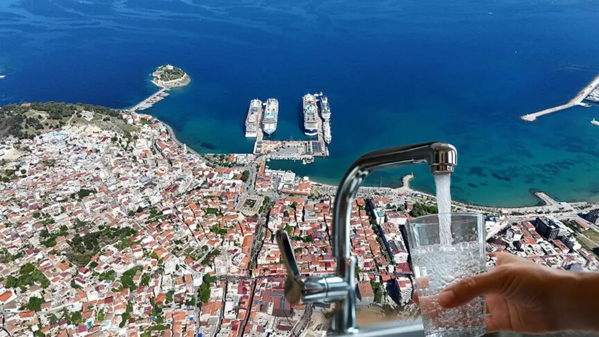 2050'ye kadar içme suyu ihtiyacını karşılayacak! Bakan Yumaklı tatil beldesine dev yatırımı duyurdu