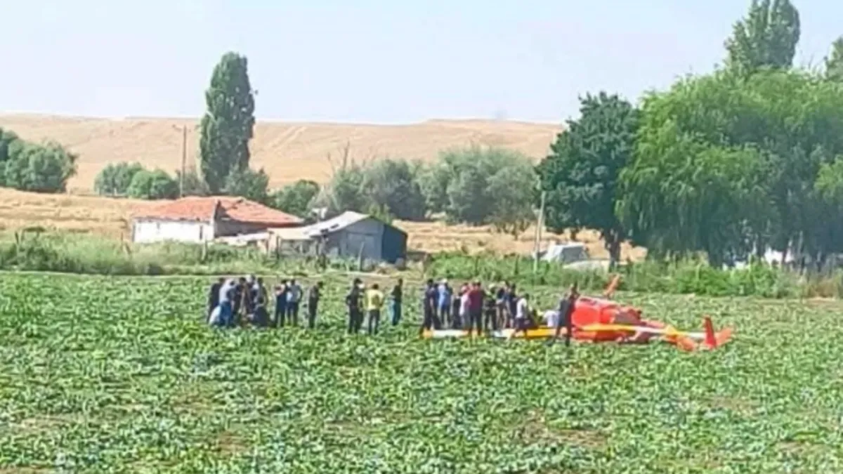 Son Dakika | TUSAŞ’a ait eğitim helikopteri Sincan’da düştü: 2 personel yaralandı