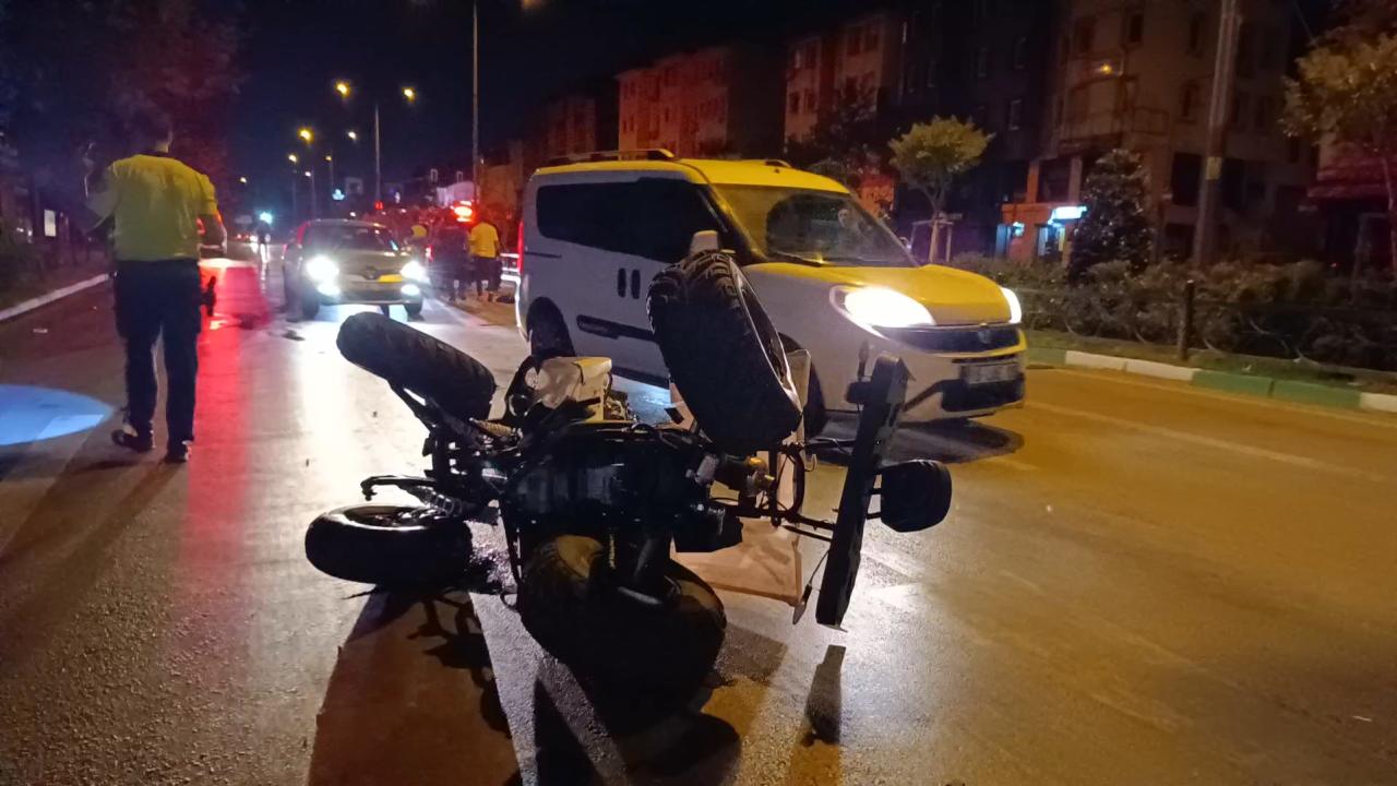 Bursa'da otomobilin çarptığı ATV sürücüsü hayatını kaybetti