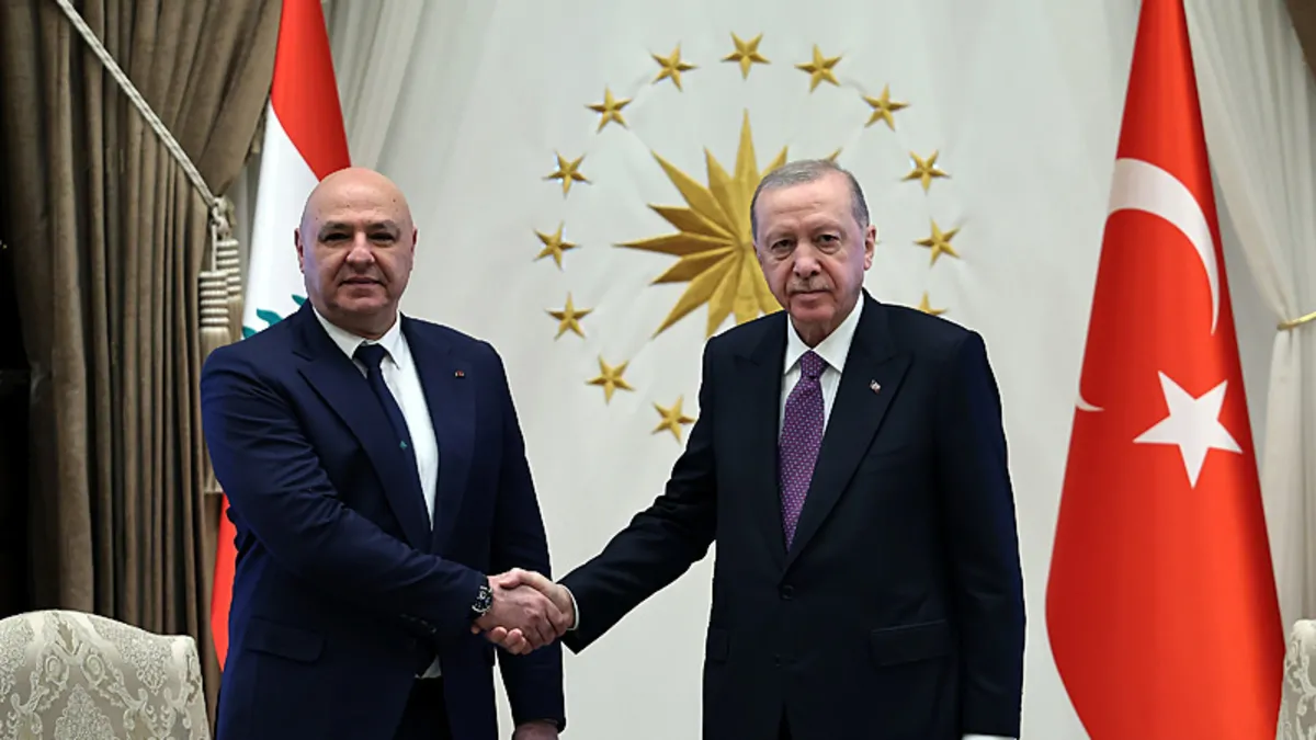 Lübnan Cumhurbaşkanı Avn'dan Başkan Erdoğan övgüsü: "Bölgesel istikrara önem veriyor"