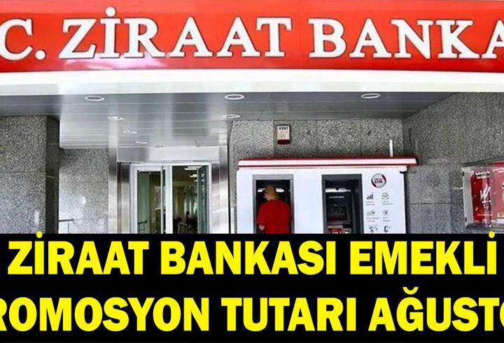 ZİRAAT BANKASI EMEKLİ PROMOSYON TUTARI: Ağustos 2026 Ziraat Bankası emekli promosyon tutarı ne kadar? Emeklilere ne kadar promosyon ödemesi yapılıyor?