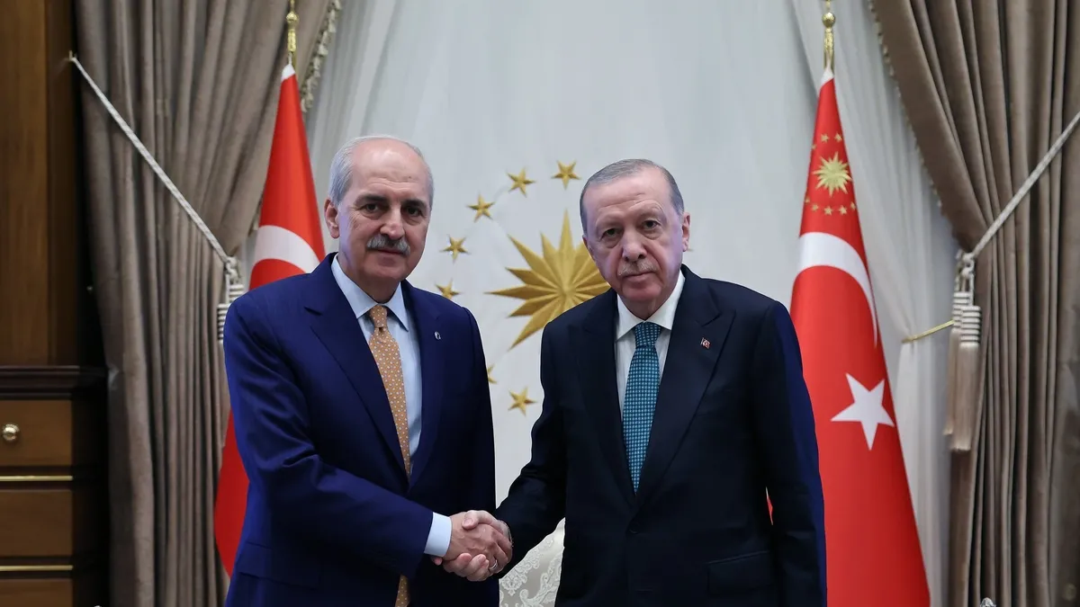 Külliye'de "Terörsüz Türkiye" zirvesi! Başkan Erdoğan, TBMM Başkanı Kurtulmuş'u kabul etti