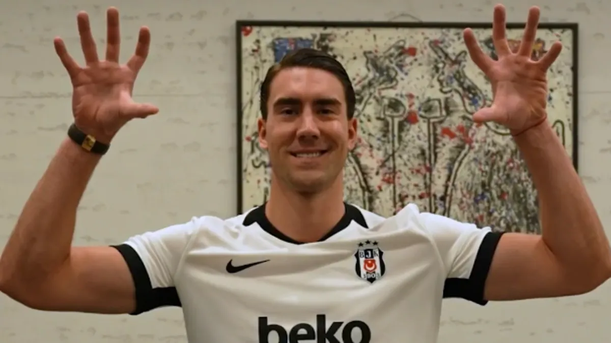 SON DAKİKA! Dusan Vlahovic resmen Beşiktaş'ta! İlk paylaşım geldi