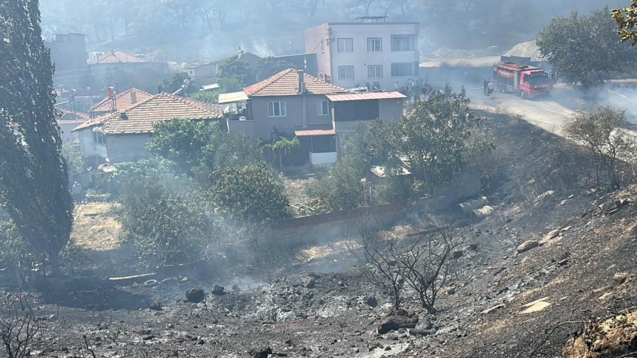 Balıkesir ve Bilecikteki yangınlara müdahale ediliyor