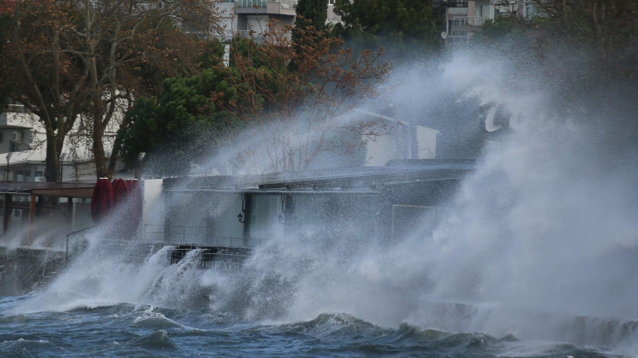 Marmara ve Ege Denizi için fırtına uyarısı