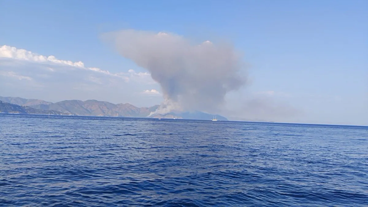 Muğla, İzmir ve Manisa'da alevlerle mücadele! Havadan ve karadan müdahale başladı