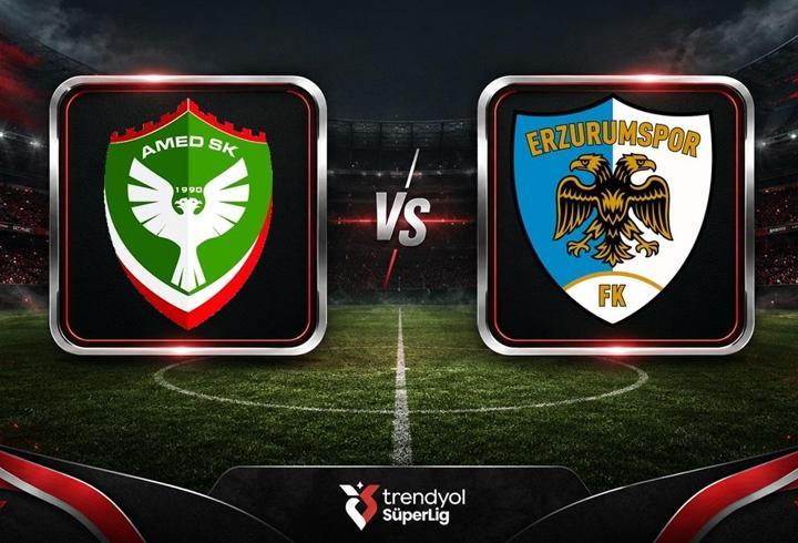 Amedspor Erzurumspor FK Maçı Canlı Anlatım | Ligin yeni ekipleri karşılaşıyor