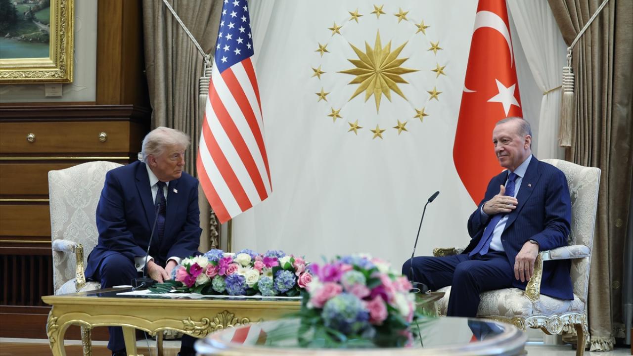 Cumhurbaşkanı Erdoğan, ABD Başkanı Trump ile görüştü