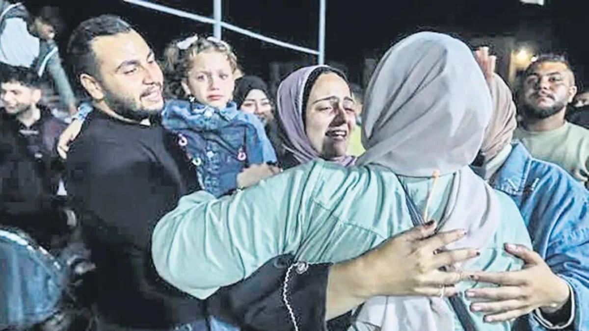 İsrailliler kaçıyor Filistinliler dönüyor