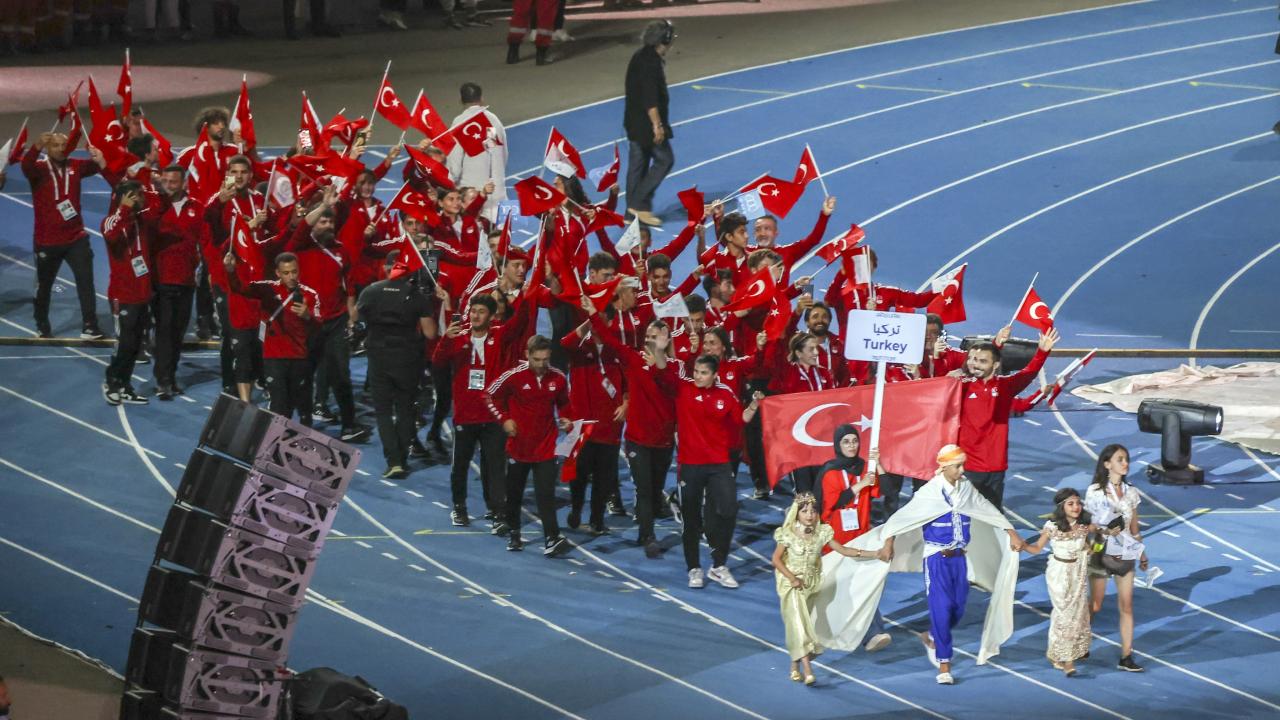 Türkiye, Akdeniz Oyunları tarihinde 967 madalya kazandı