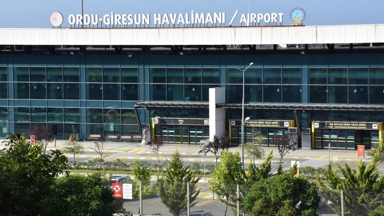 OrduGiresun Havalimanı 667 bin yolcuya hizmet verdi