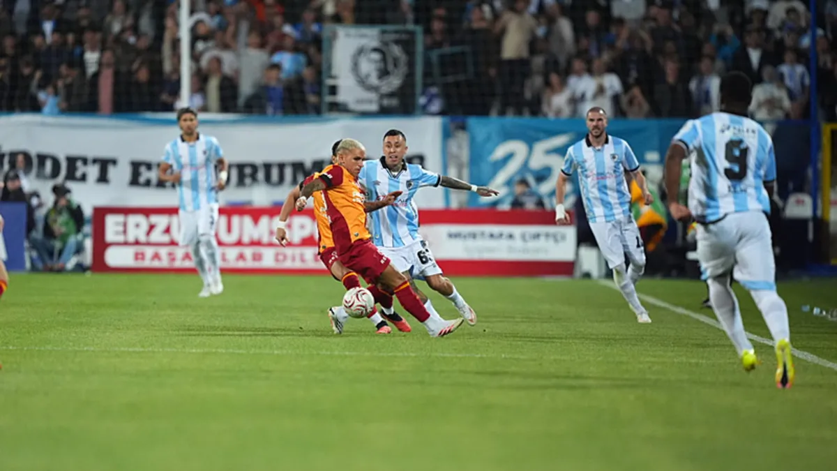 CANLI | Süper Lig’de Erzurumspor FK Galatasaray maçı! Goller peş peşe