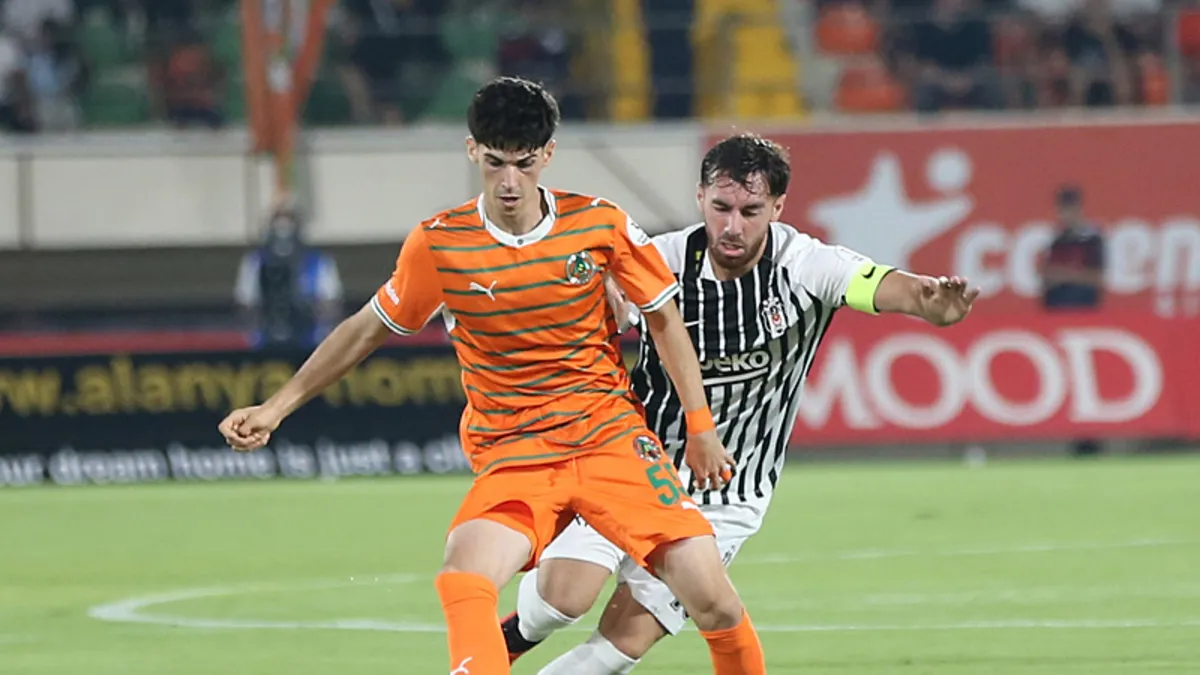 Son dakika: Beşiktaş, Alanyaspor deplasmanında mağlup! Bu sezon ilk puan kaybı