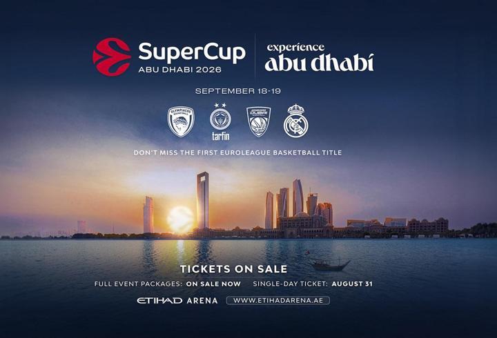 İlk kez düzenlenecek EuroLeague Süper Kupa'da yer alacak takımlar belli oldu