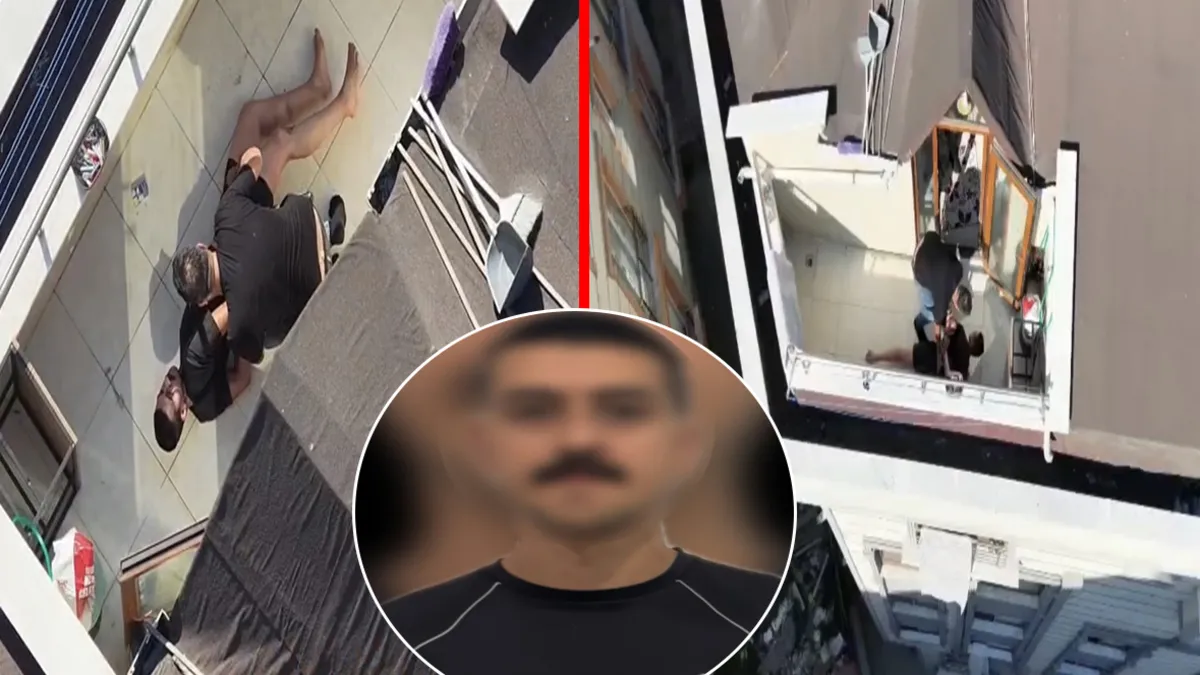 Kağıthane'de 2 milyonluk vurgun yapan kurye kaçamadı! Dronlu operasyonla çatıda yakalandı