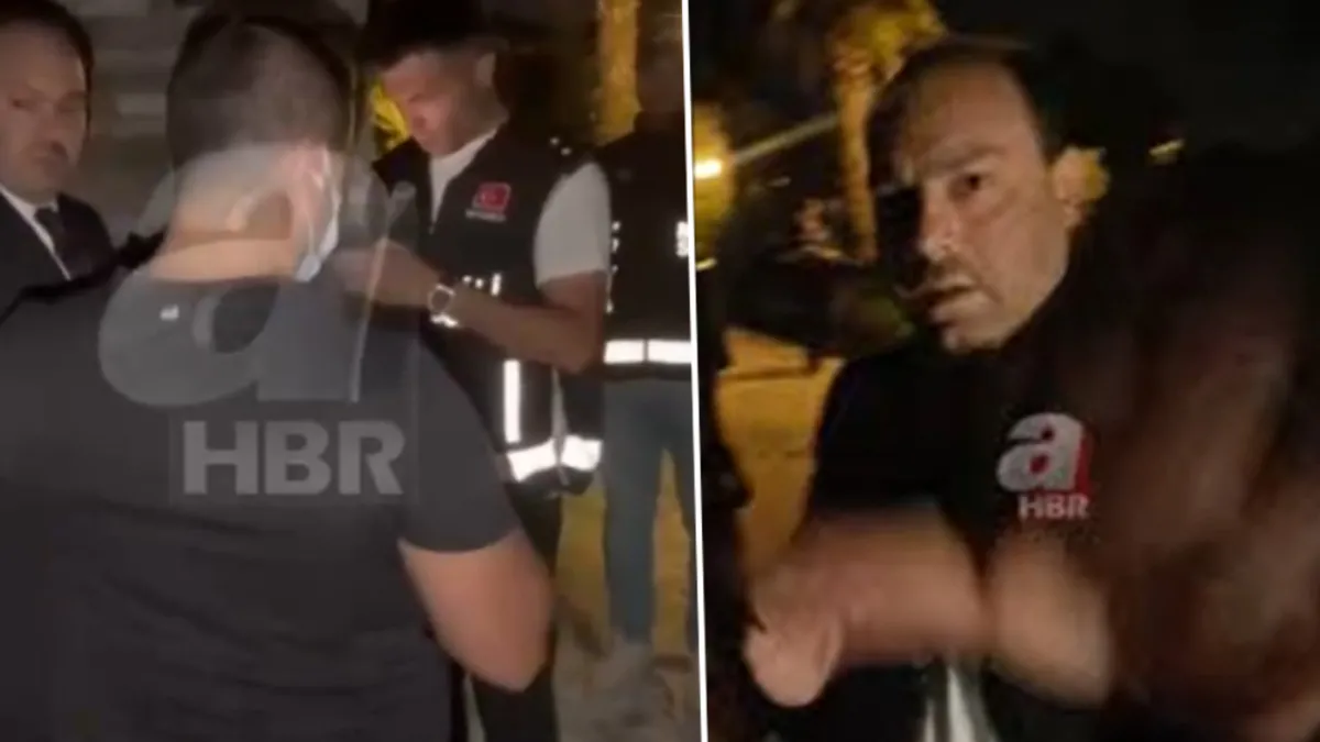 Son dakika haberi | İşte Alihan Kuriş'in gözaltına alındığı anlar! O görüntüler ilk kez ortaya çıktı: AHaber ulaştı