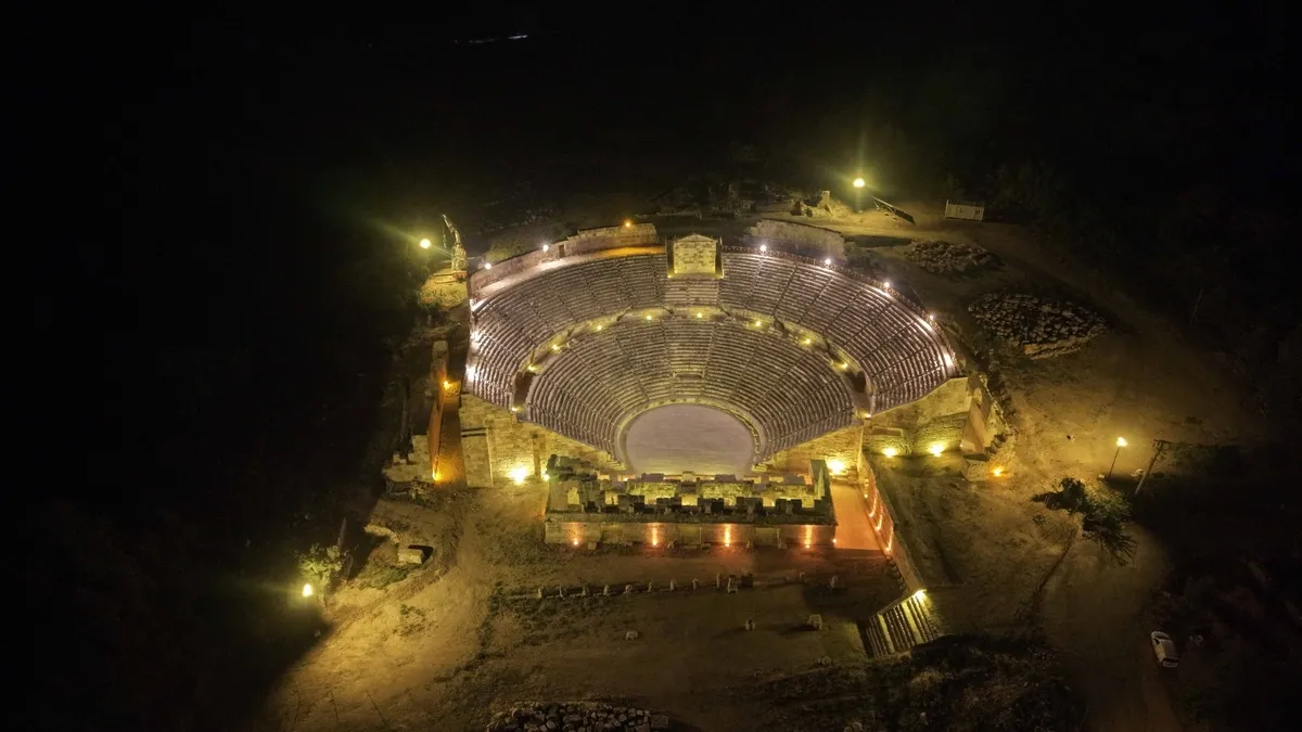 Gece müzeciliğinde yeni dönem! Tlos Antik Kenti enerjisini kendi üretecek