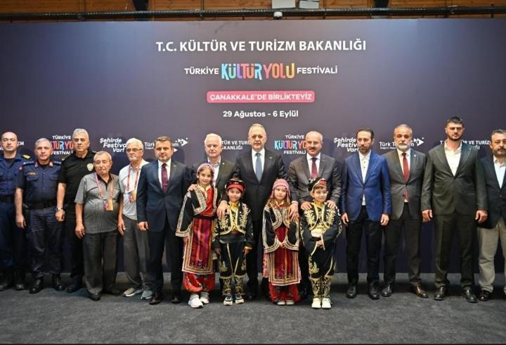 ÇANAKKALE BEŞİNCİ KEZ KÜLTÜR YOLU FESTİVALİ İLE BULUŞTU