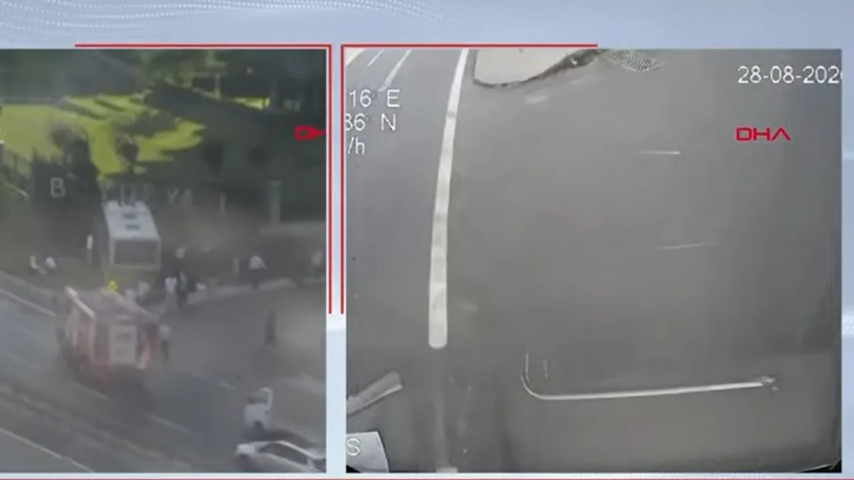 SON DAKİKA... İstanbul Zeytinburnu'ndaki İETT kazasında 2 kişi hayatını kaybetmişti! O anlar araç içi kamerasına böyle yansıdı