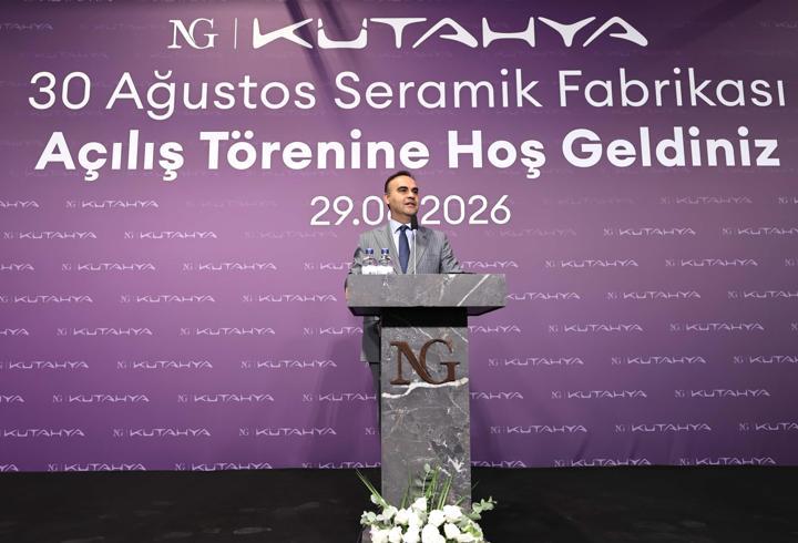 Zafer Bayramı'nda dev açılış: 8 milyar liralık seramik fabrikası üretime başladı