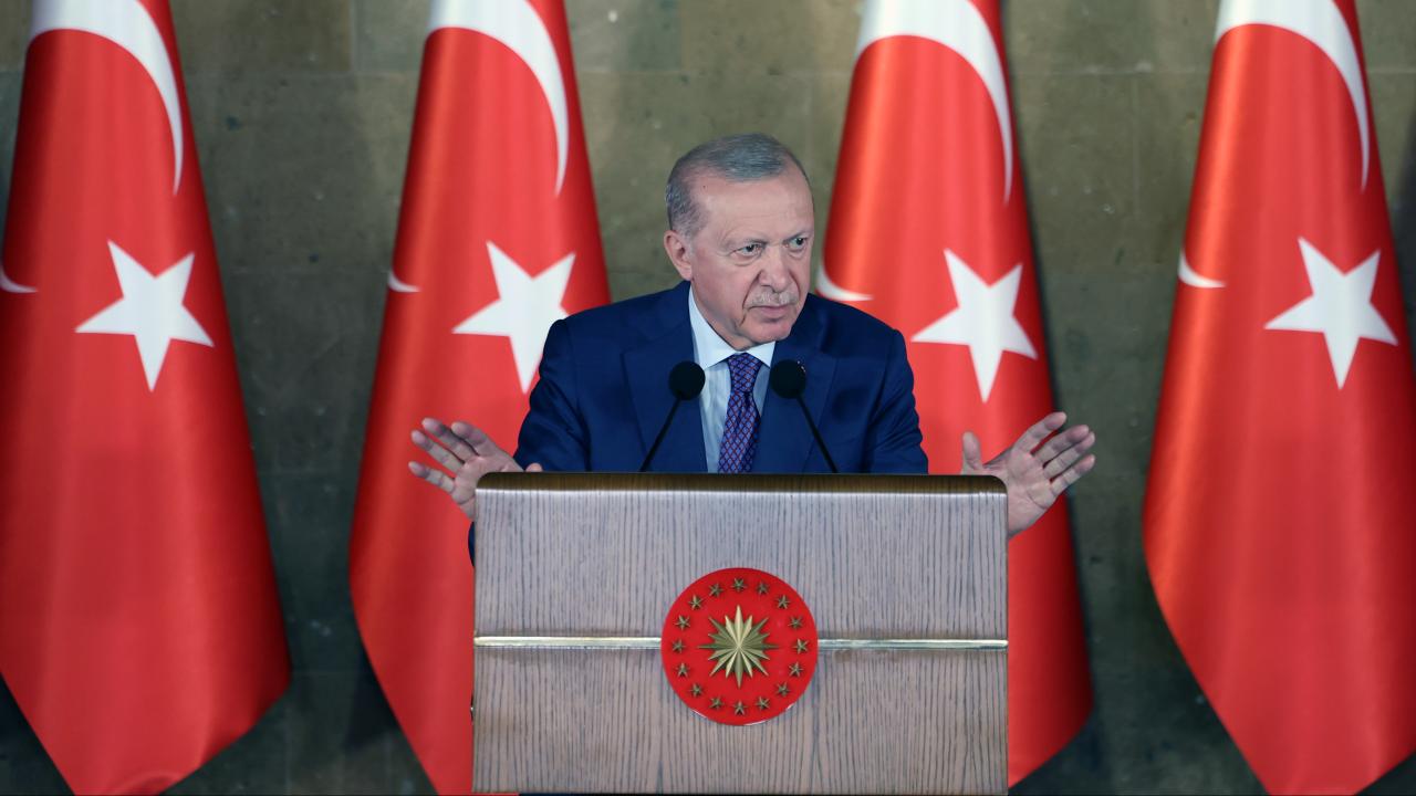 Cumhurbaşkanı Erdoğan konuşuyor