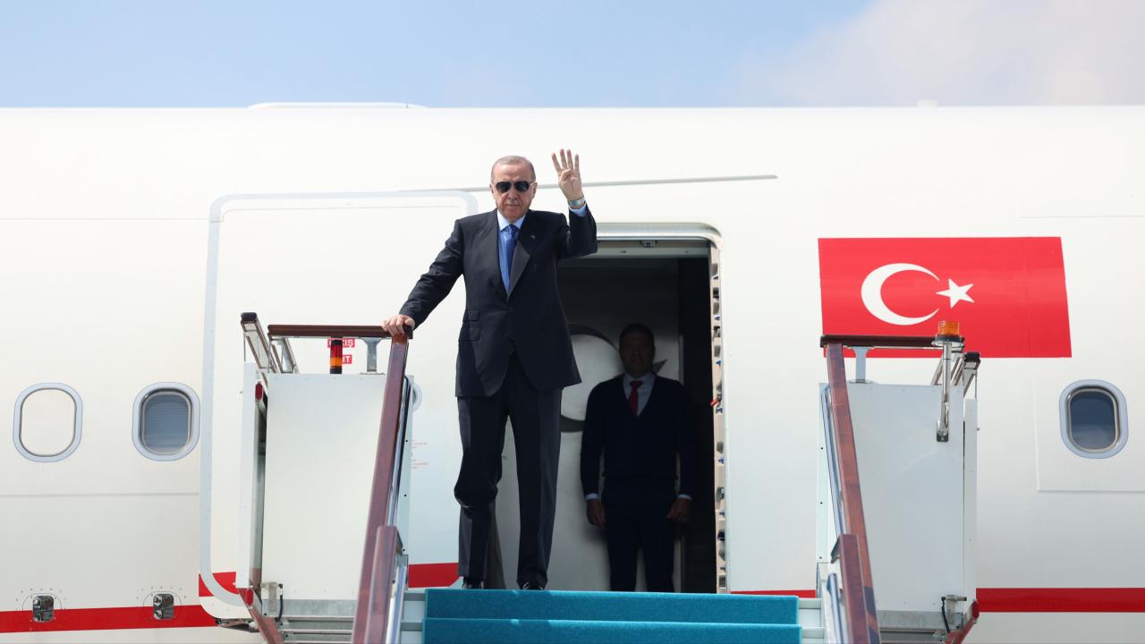 Cumhurbaşkanı Erdoğan, Şanghay İşbirliği Teşkilatı Zirvesi'ne katılmak üzere Bişkek'e gidecek