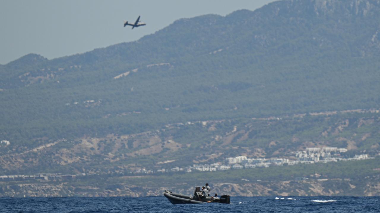Girne açıklarında batan gemiye ulaşıldı