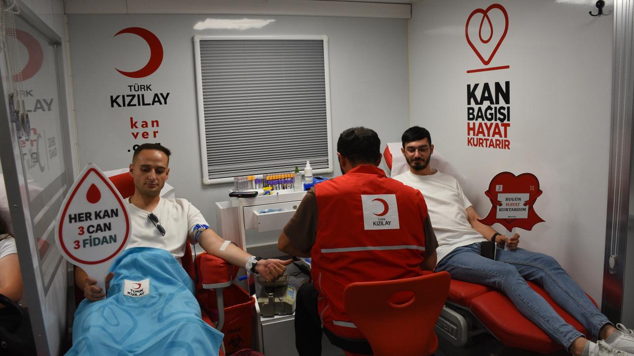 Kan bağışı yaz aylarında arttı