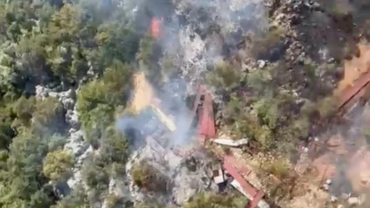 Antalya'da orman yangını