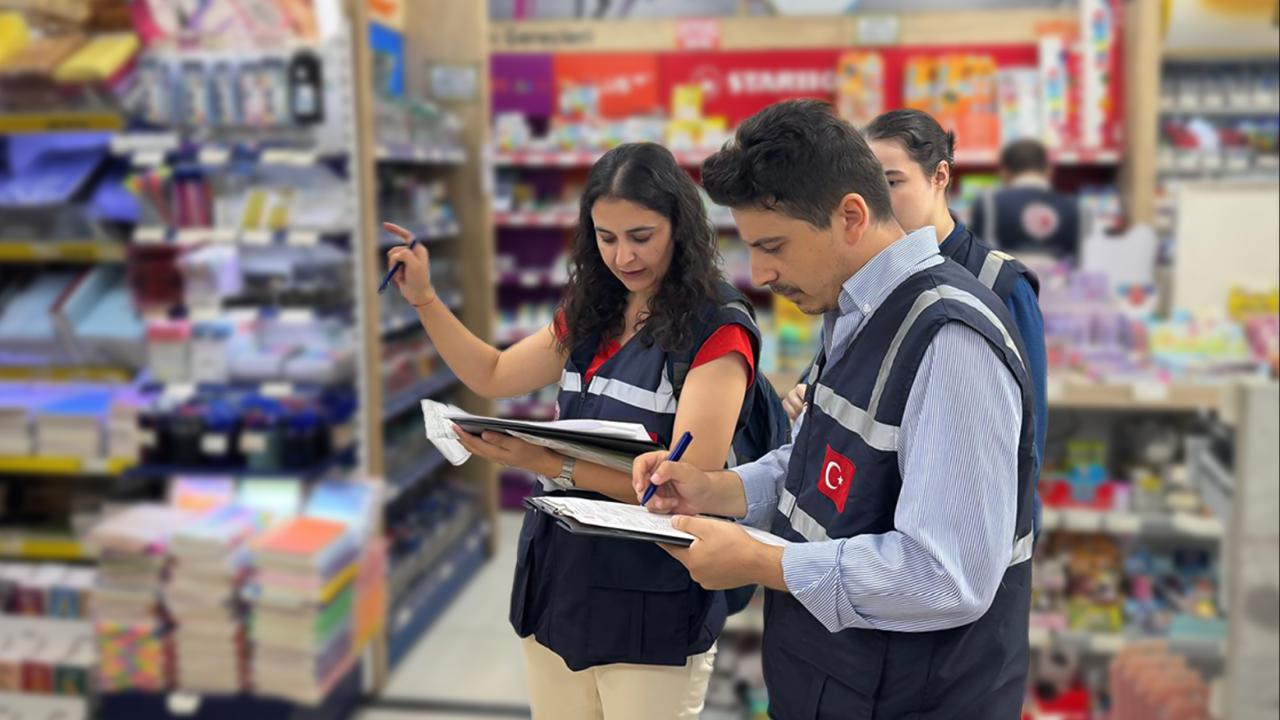 Bakanlık, İstanbul'da kırtasiye ve okul ürünleri denetimlerini sıklaştırdı