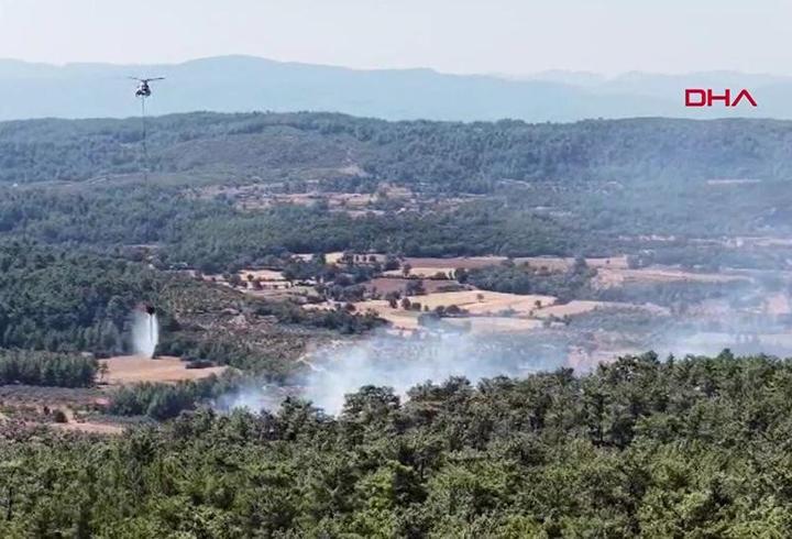 Antalya ve Muğla'da orman yangınları büyük ölçüde kontrol altında