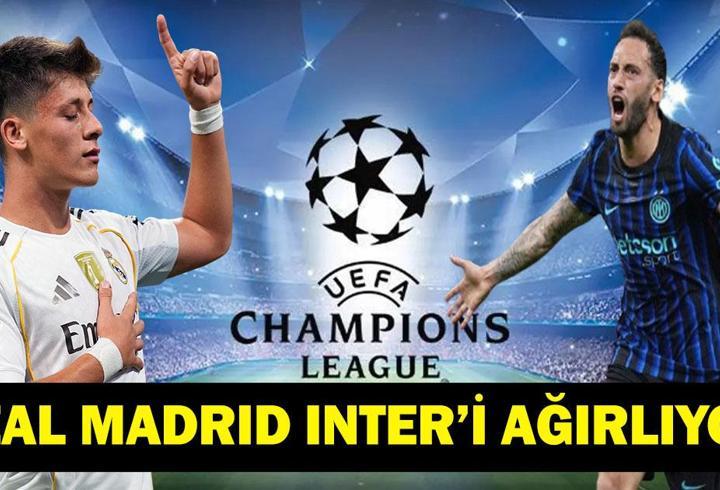 REAL MADRID INTER CANLI İZLE: Şampiyonlar Ligi Real Madrid Inter Maçı Hangi Kanalda, Saat Kaçta? Maç Nereden İzlenir, Şifresiz Mi? Arda Güler Mi Hakan Çalhanoğlu Mu? İşte Maç Kadrosu