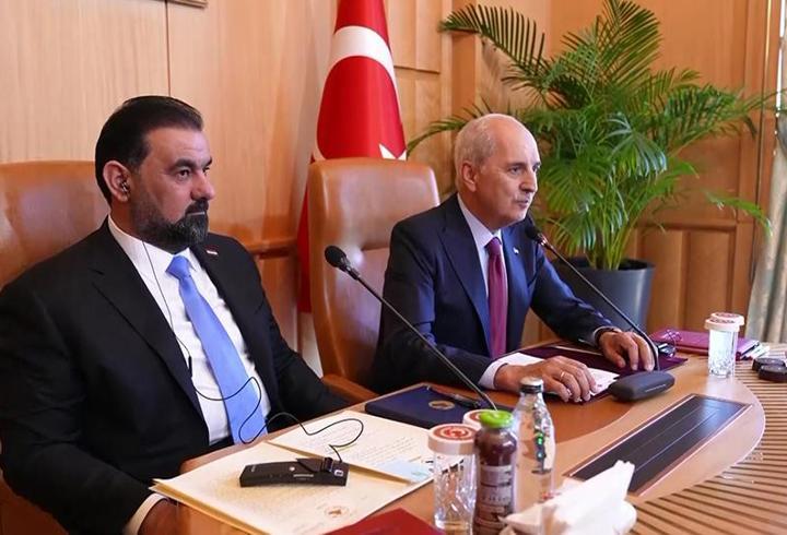 Kurtulmuş Iraklı mevkidaşını ağırladı