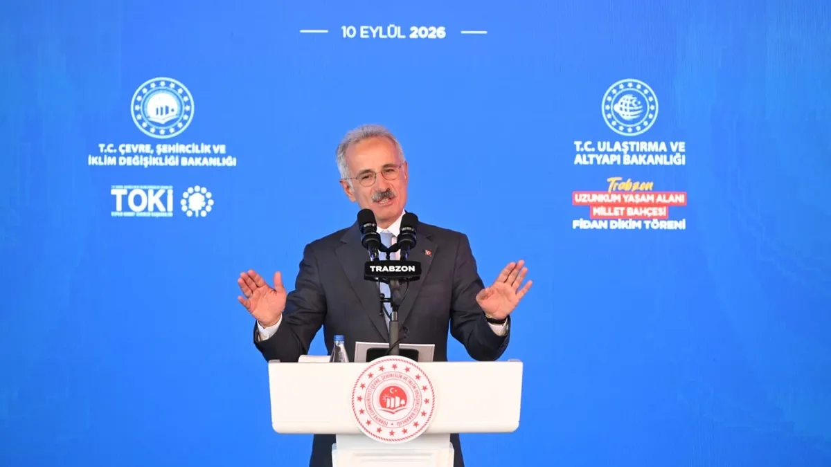 Bakan Uraloğlu tarih verdi: Samsun-Trabzon arası 2 saate inecek