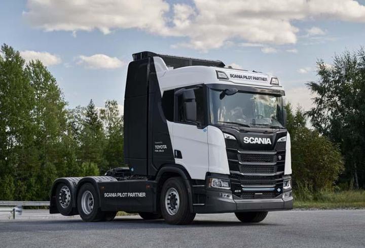 Toyota’nın Hidrojen Teknolojisi Scania'da Test Edilecek