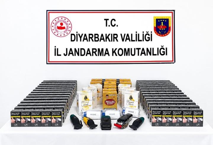 Diyarbakır’da kaçakçılık operasyonlarında 69 şüpheliye işlem