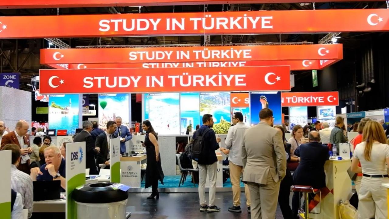 İskoçya'daki yükseköğretim fuarında Türkiye çıkarması