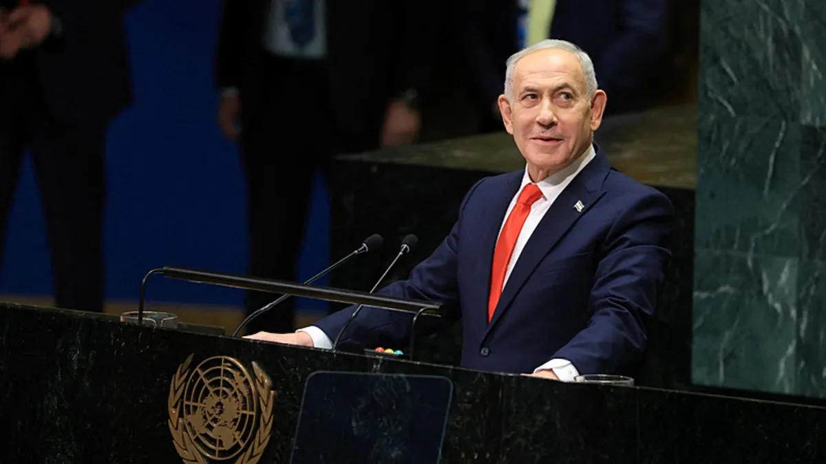 SON DAKİKA | Katil Netanyahu'ya BM'de büyük şok! Konuşması sırasında salonu terk ettiler