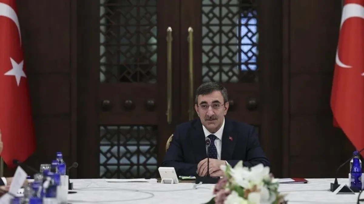 Cumhurbaşkanı Yardımcısı Cevdet Yılmaz başkanlığında "Milli Dayanışma ve Bütünleşme Kurulu" toplandı