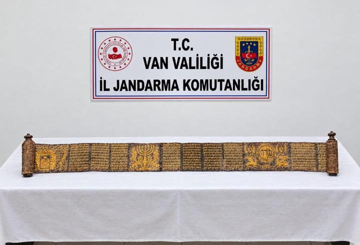 Van’da tarihi eser operasyonu