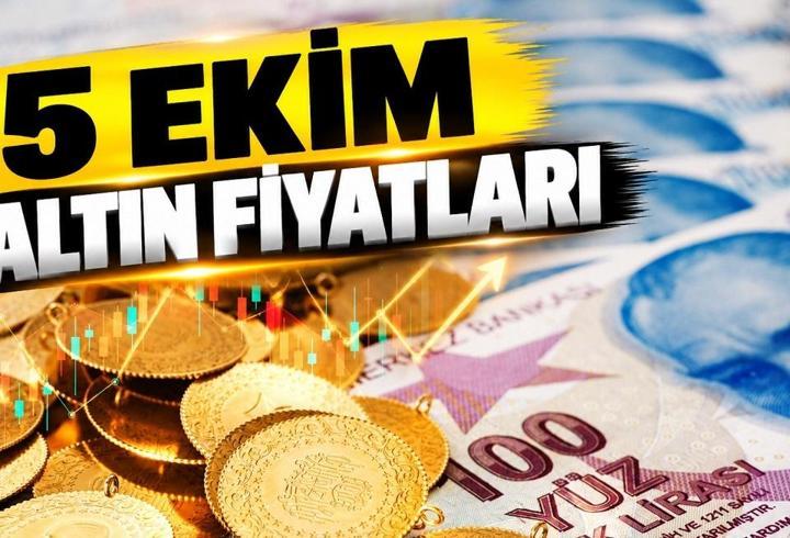5 EKİM 2026 ALTIN FİYATLARI CANLI| Gram altın, çeyrek altın ne kadar oldu? Kapalıçarşı alış-satış fiyatları